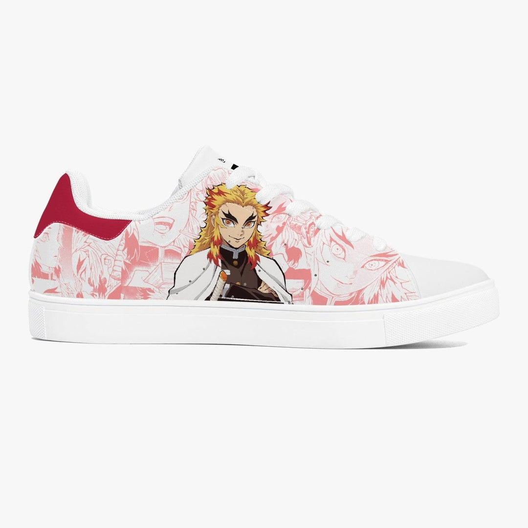 Demon Slayer Kyojuro Rengoku Skate Anime Shoes _ Demon Slayer _ Ayuko