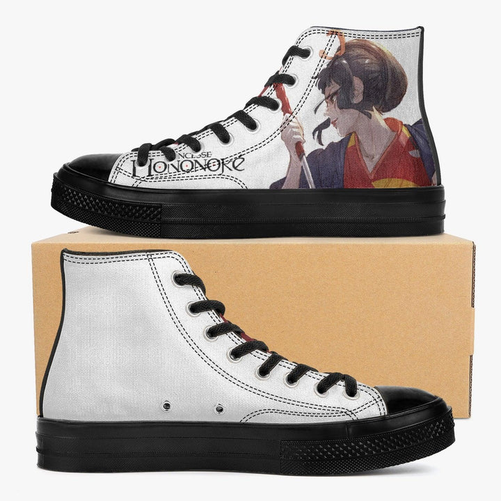 Princess Mononoke A-Star High Anime Shoes _ Princess Mononoke _ Ayuko