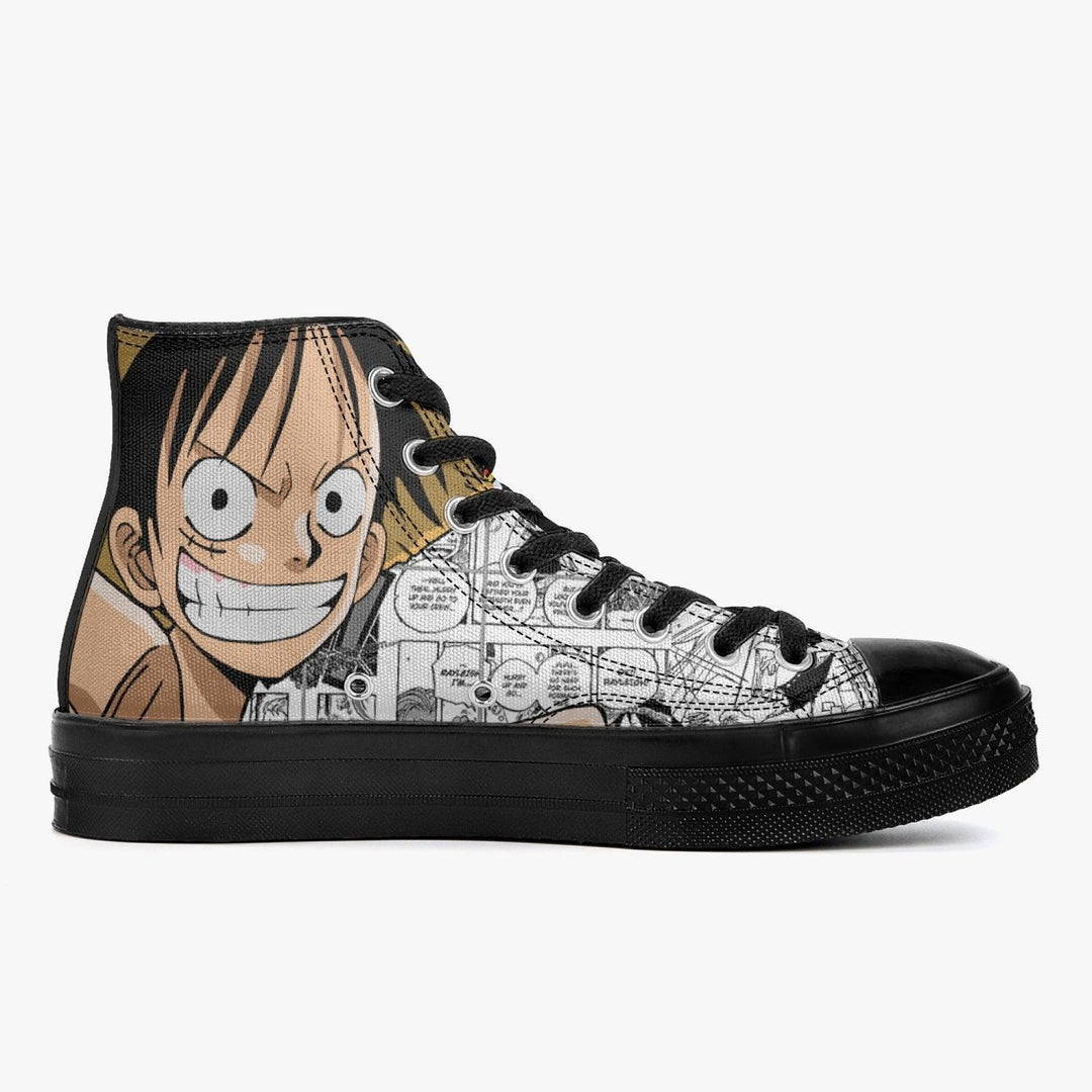 One Piece Luffy A-Star High Anime Shoes _ One Piece _ Ayuko