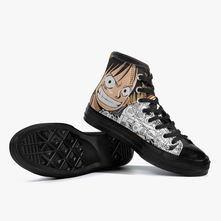 One Piece Luffy A-Star High Anime Shoes _ One Piece _ Ayuko