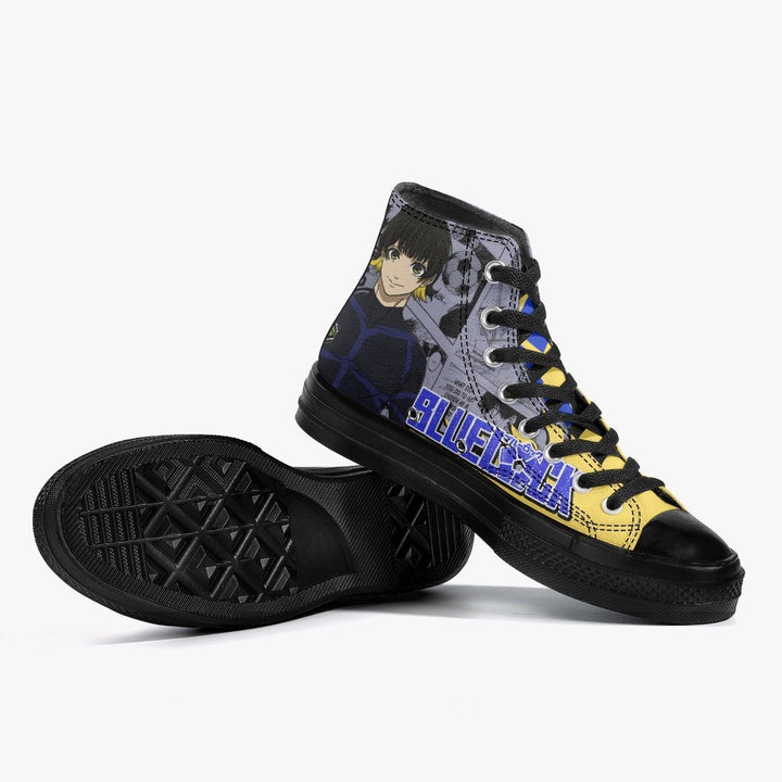 Blue Lock Meguru Bachira A-Star High Anime Shoes _ Blue Lock _ Ayuko