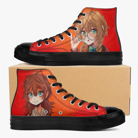 Toilet-Bound Hanako-kun Mei Shijima A-Star High Anime Shoes _ Toilet-Bound Hanako-kun _ Ayuko