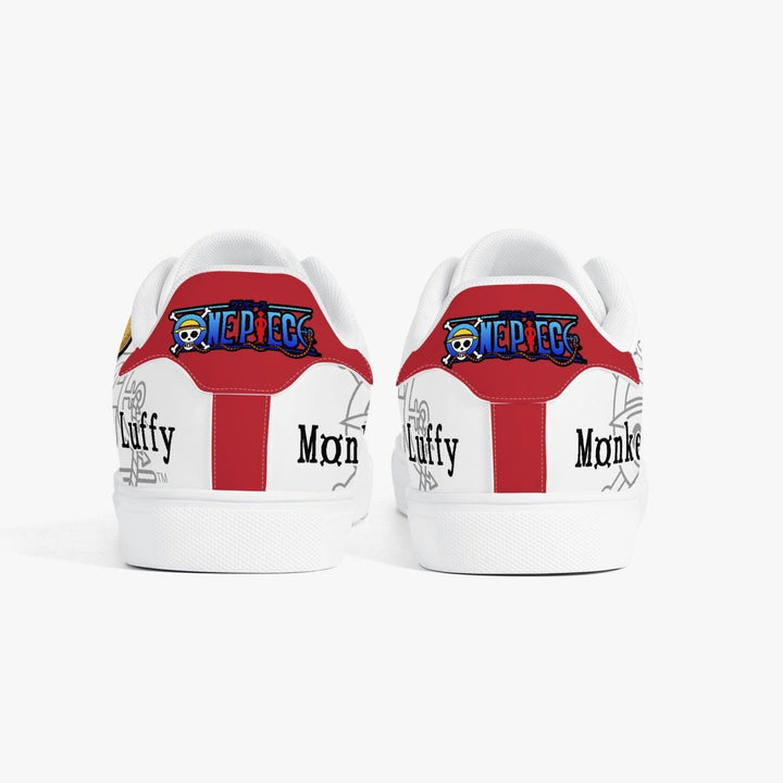 One Piece Monkey D. Luffy Skate Anime Shoes _ One Piece _ Ayuko