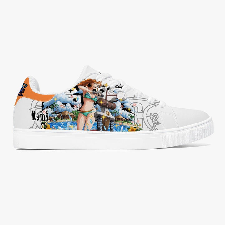 Nami One Piece V2 Skate Anime Shoes _ One Piece _ Ayuko