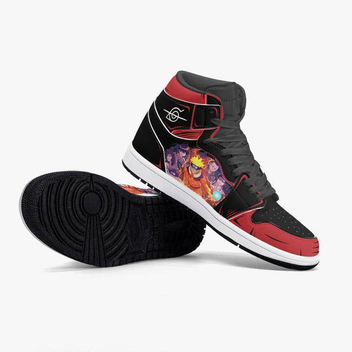 Naruto Shippuden Naruto Rage Air JD1 Mid Anime Shoes _ Naruto _ Ayuko