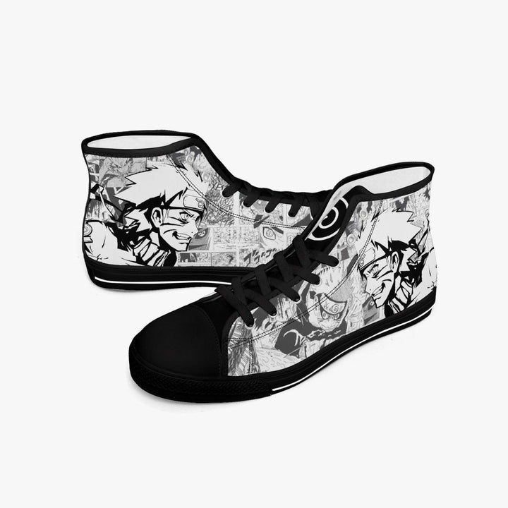 Naruto Shippuden Naruto Uzumaki A-Star Mid Anime Shoes _ Naruto _ Ayuko