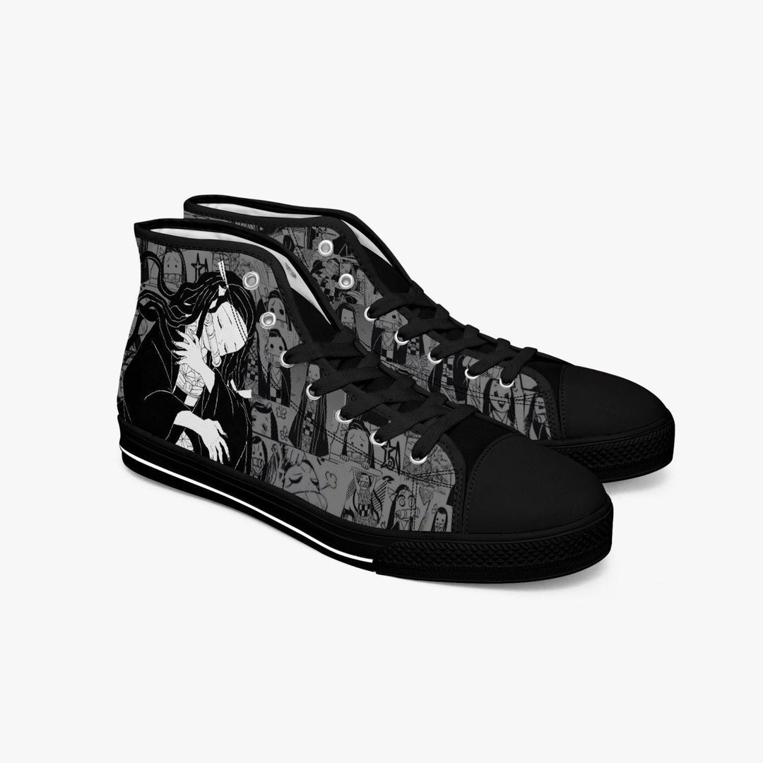 Demon Slayer Nezuko Kamado Manga A-Star Mid Anime Shoes _ Demon Slayer _ Ayuko