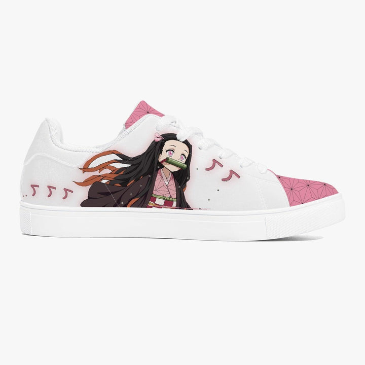 Demon Slayer Nezuko Kamado Skate Anime Shoes _ Demon Slayer _ Ayuko