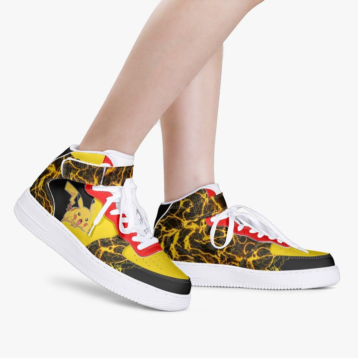 Pokemon Pikachu Air F1 Mid Anime Shoes _ Pokemon _ Ayuko