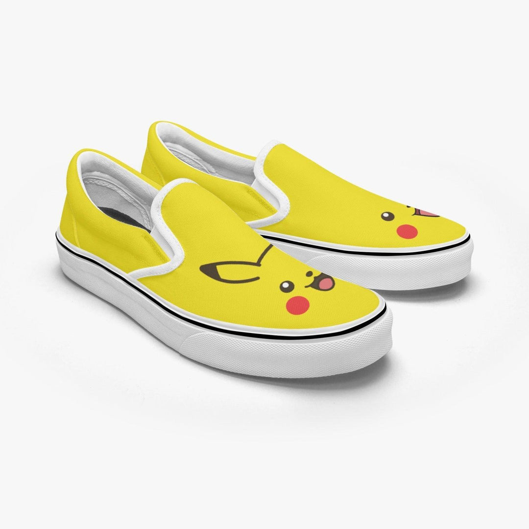 Pokemon Pikachu Slip Ons Anime Shoes _ Pokemon _ Ayuko