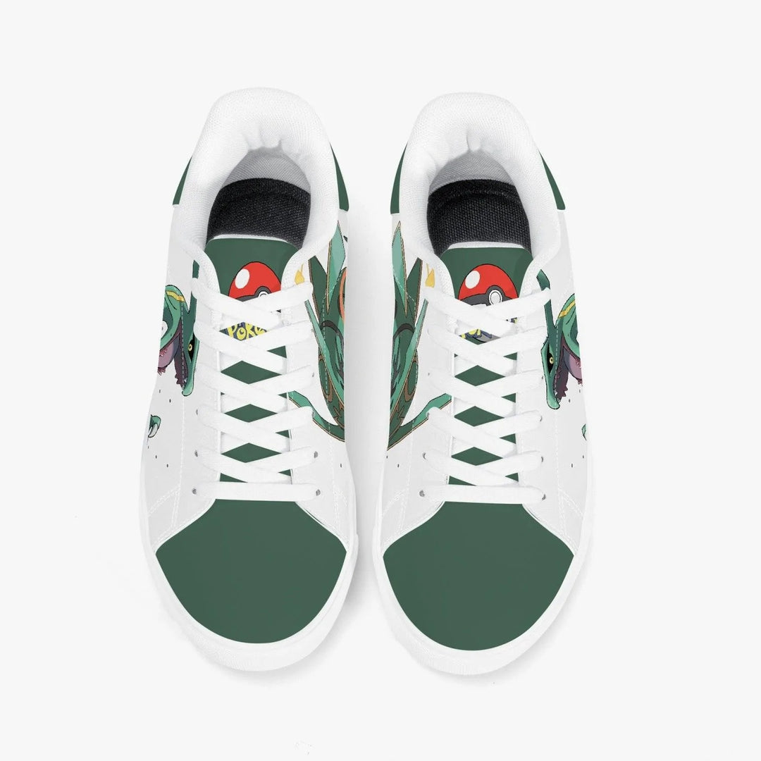 Pokemon Rayquaza & Mega Rayquaza Skate Anime Shoes _ Pokemon _ Ayuko