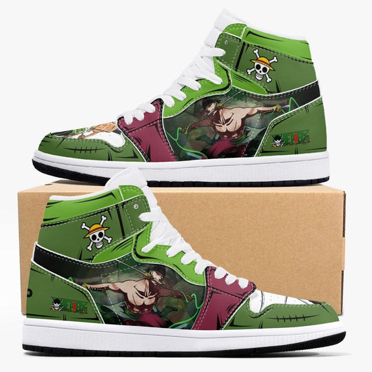 One Piece Roronoa Zoro Santoryu Three Swords JD1 Anime Shoes _ One Piece _ Ayuko
