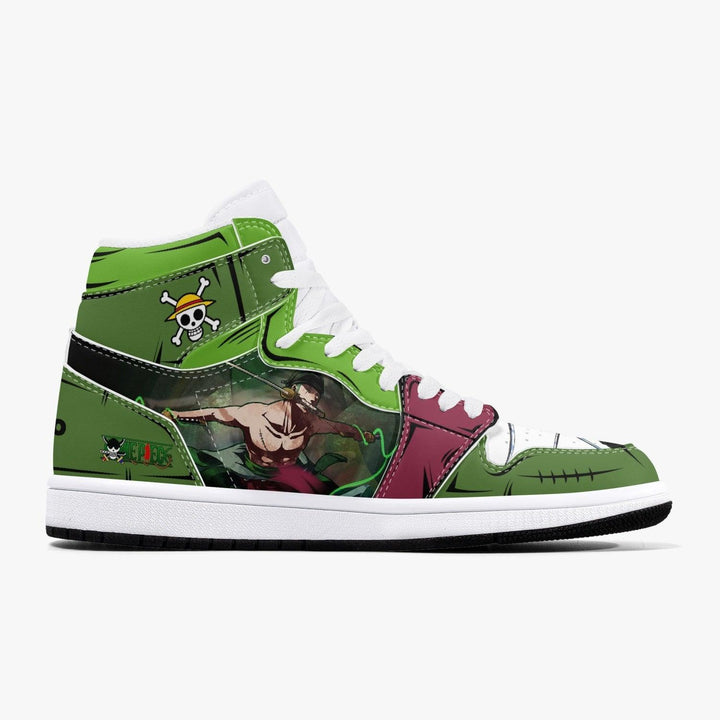 One Piece Roronoa Zoro Santoryu Three Swords JD1 Anime Shoes _ One Piece _ Ayuko