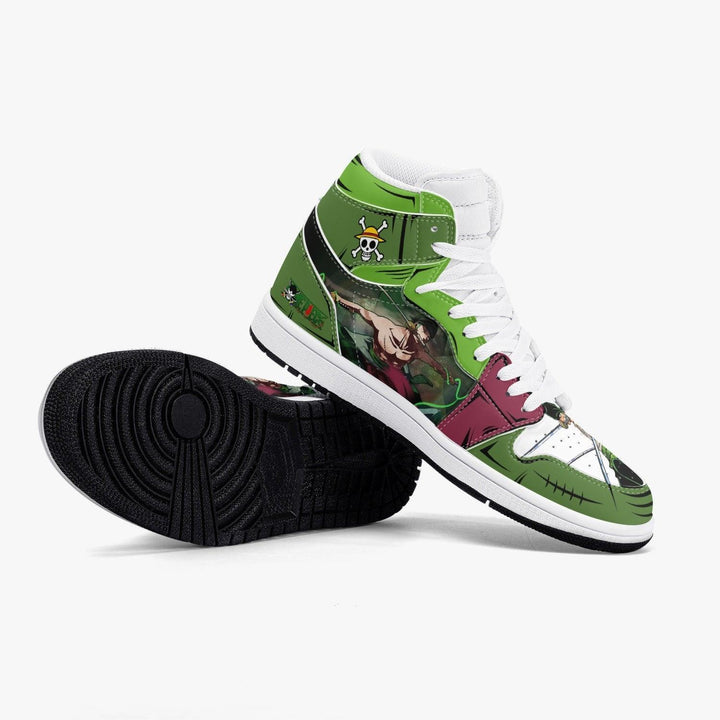 One Piece Roronoa Zoro Santoryu Three Swords JD1 Anime Shoes _ One Piece _ Ayuko