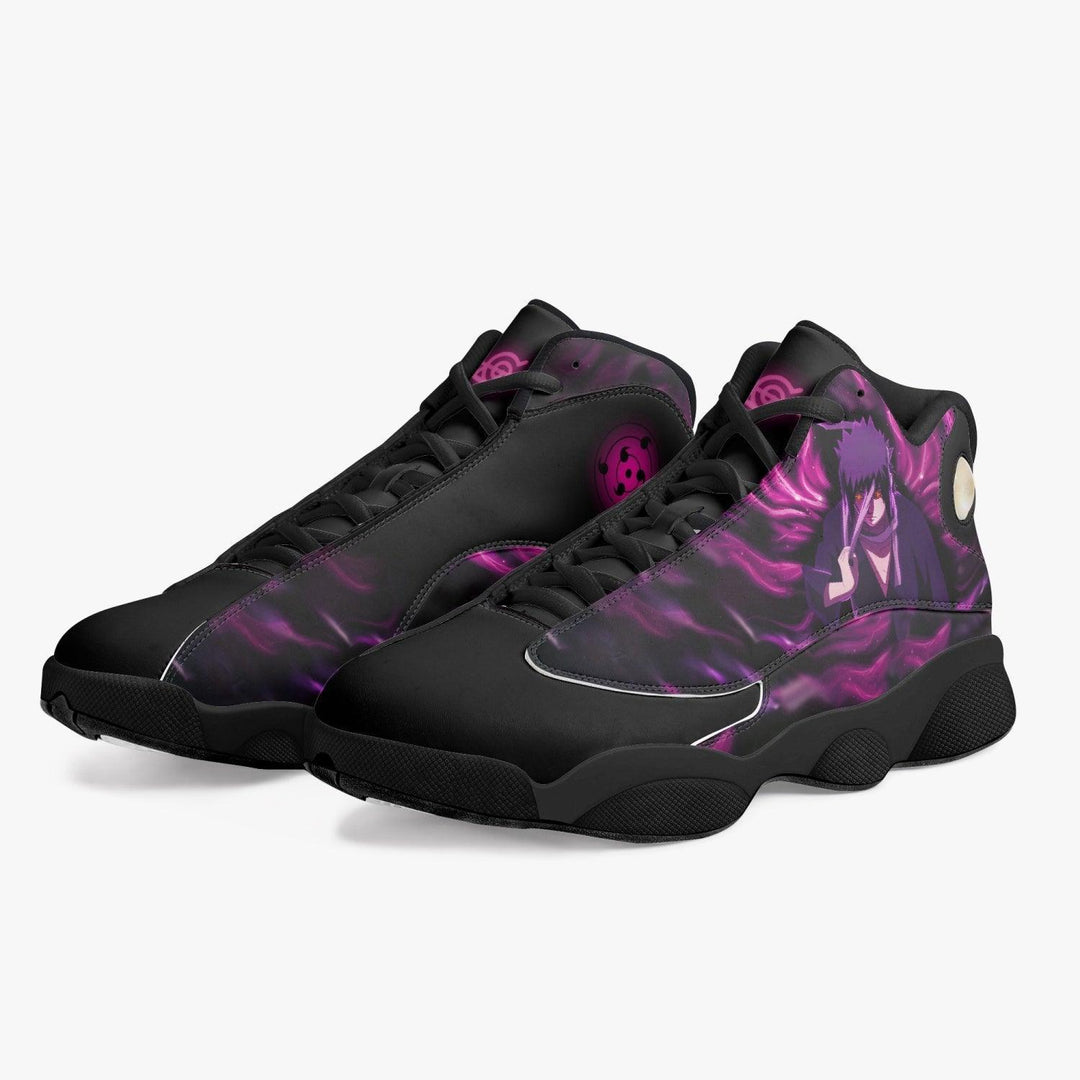 Naruto Shippuden Sasuke Purple/Black JD13 Anime Shoes _ Naruto _ Ayuko