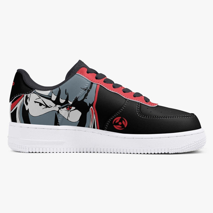 Naruto Shippuden Sharingan Black/Red Air F1 Low Anime Shoes _ Naruto _ Ayuko