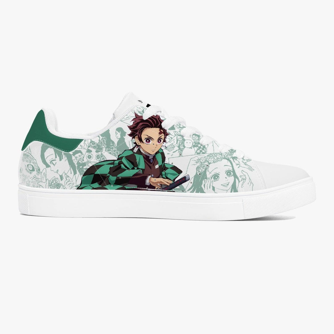 Demon Slayer Tanjiro Kamado Skate Anime Shoes _ Demon Slayer _ Ayuko