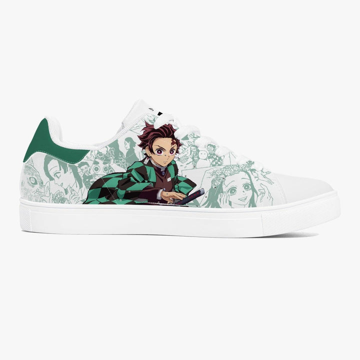 Demon Slayer Tanjiro Kamado Skate Anime Shoes _ Demon Slayer _ Ayuko