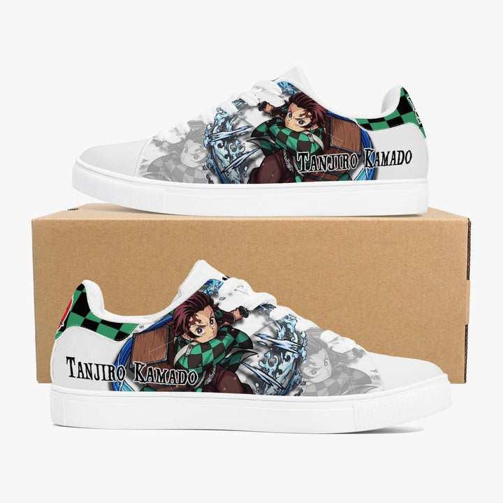 Demon Slayer Tanjiro Kamado Skate Anime Shoes _ Demon Slayer _ Ayuko