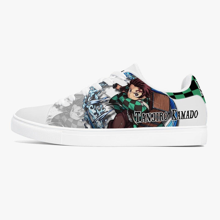 Demon Slayer Tanjiro Kamado Skate Anime Shoes _ Demon Slayer _ Ayuko