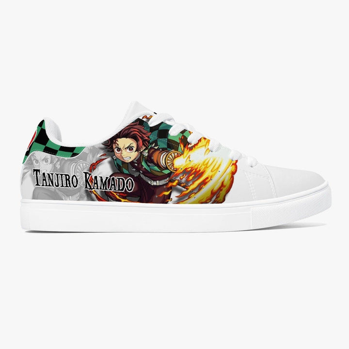 Demon Slayer Tanjiro Kamado Skate Anime Shoes _ Demon Slayer _ Ayuko