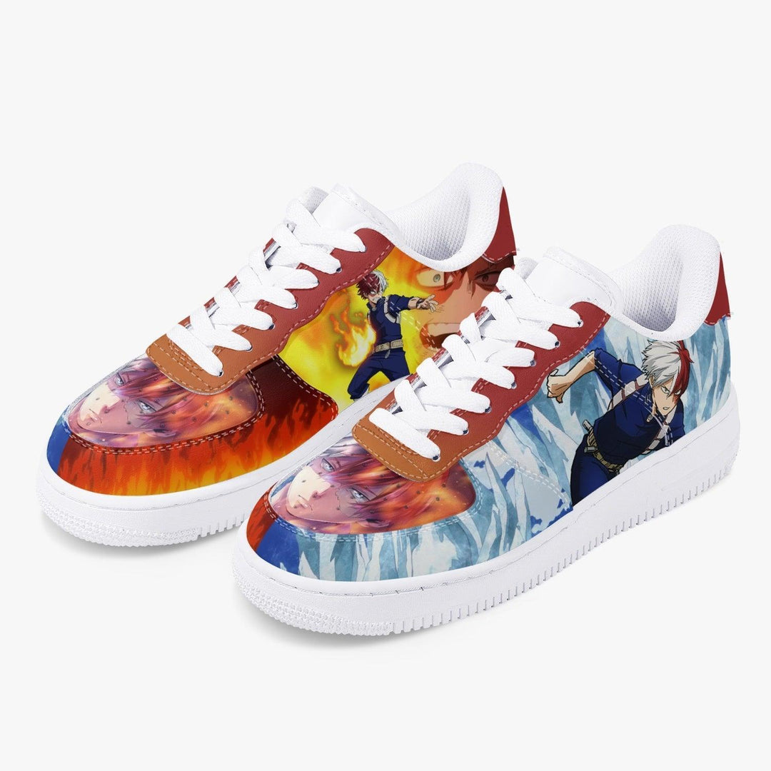 My Hero Academia Todoroki AF1 Anime Shoes _ My Hero Academia _ Ayuko