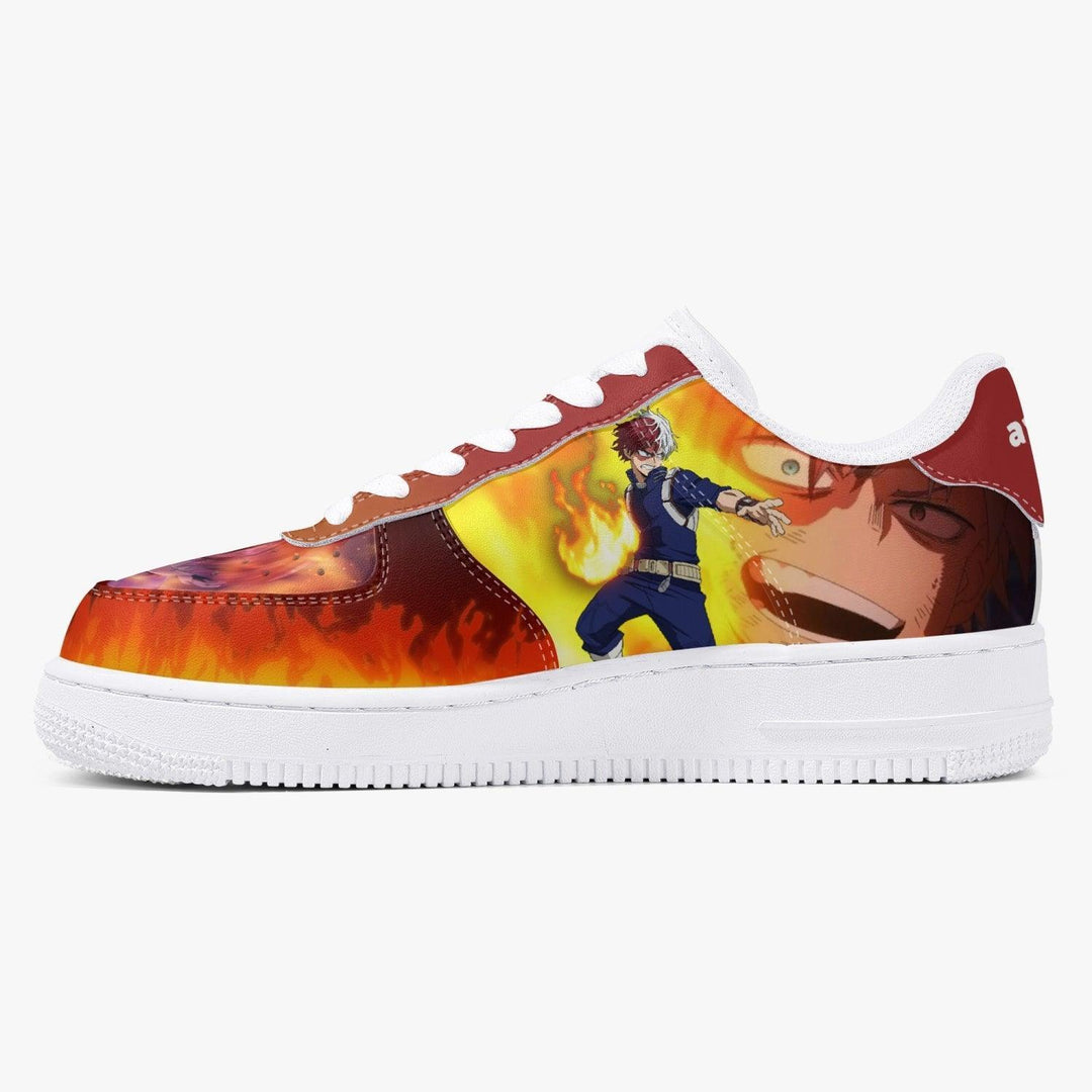 My Hero Academia Todoroki AF1 Anime Shoes _ My Hero Academia _ Ayuko