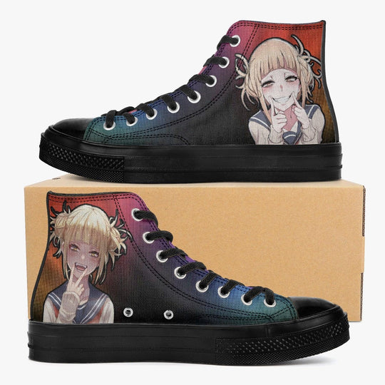 My Hero Academia Toga Himiko A-Star High Anime Shoes _ My Hero Academia _ Ayuko