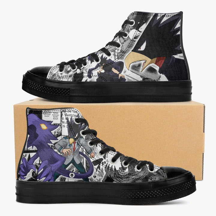 My Hero Academia Tokoyami A-Star High Anime Shoes _ My Hero Academia _ Ayuko