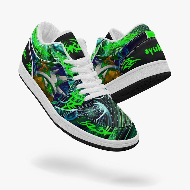 Pokemon Torterra JD1 Low Anime Shoes _ Pokemon _ Ayuko