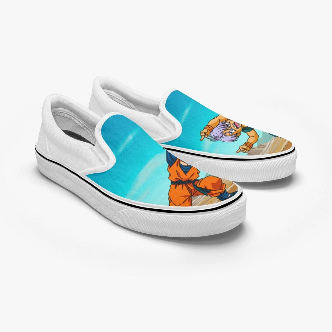 Dragon Ball Z Trunks & Goten Fusion Slip Ons Anime Shoes _ Dragon Ball Z _ Ayuko