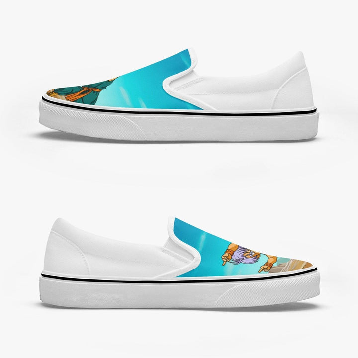 Dragon Ball Z Trunks & Goten Fusion Slip Ons Anime Shoes _ Dragon Ball Z _ Ayuko