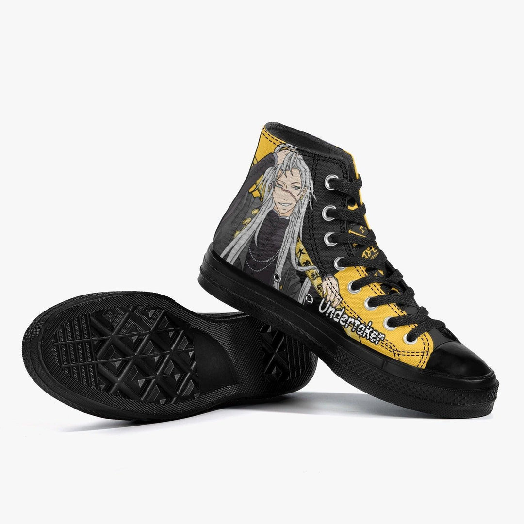 Black Butler Undertaker A-Star High Anime Shoes _ Black Butler _ Ayuko