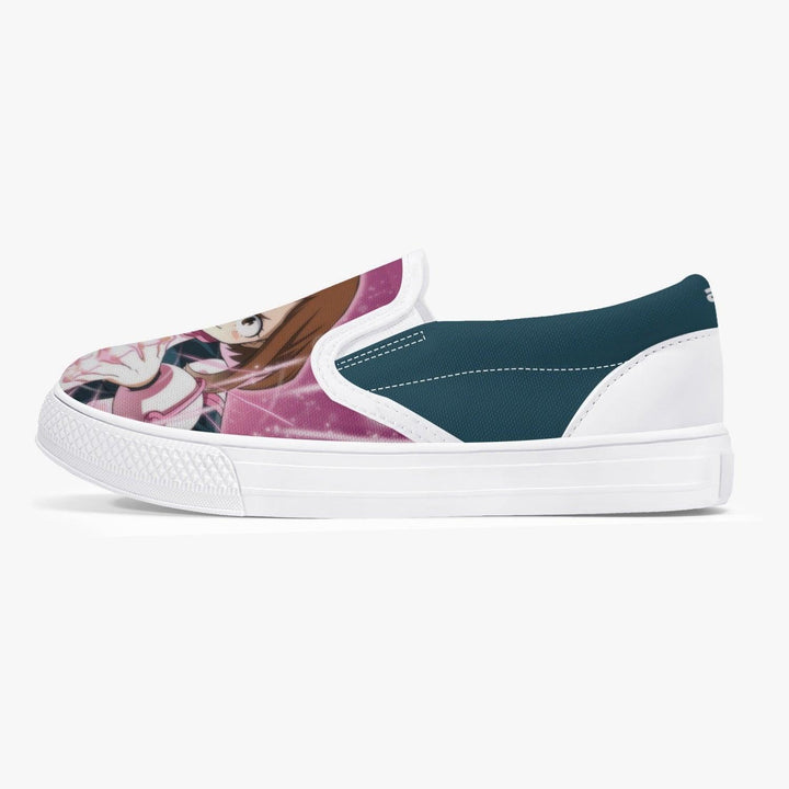 My Hero Academia Uraraka Kids Slip Ons Anime Shoes _ My Hero Academia _ Ayuko