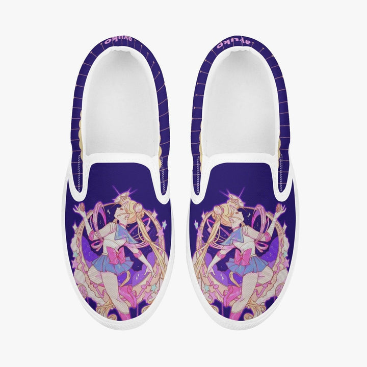 Sailor Moon Usagi Kids Slip Ons Anime Shoes _ Sailor Moon _ Ayuko