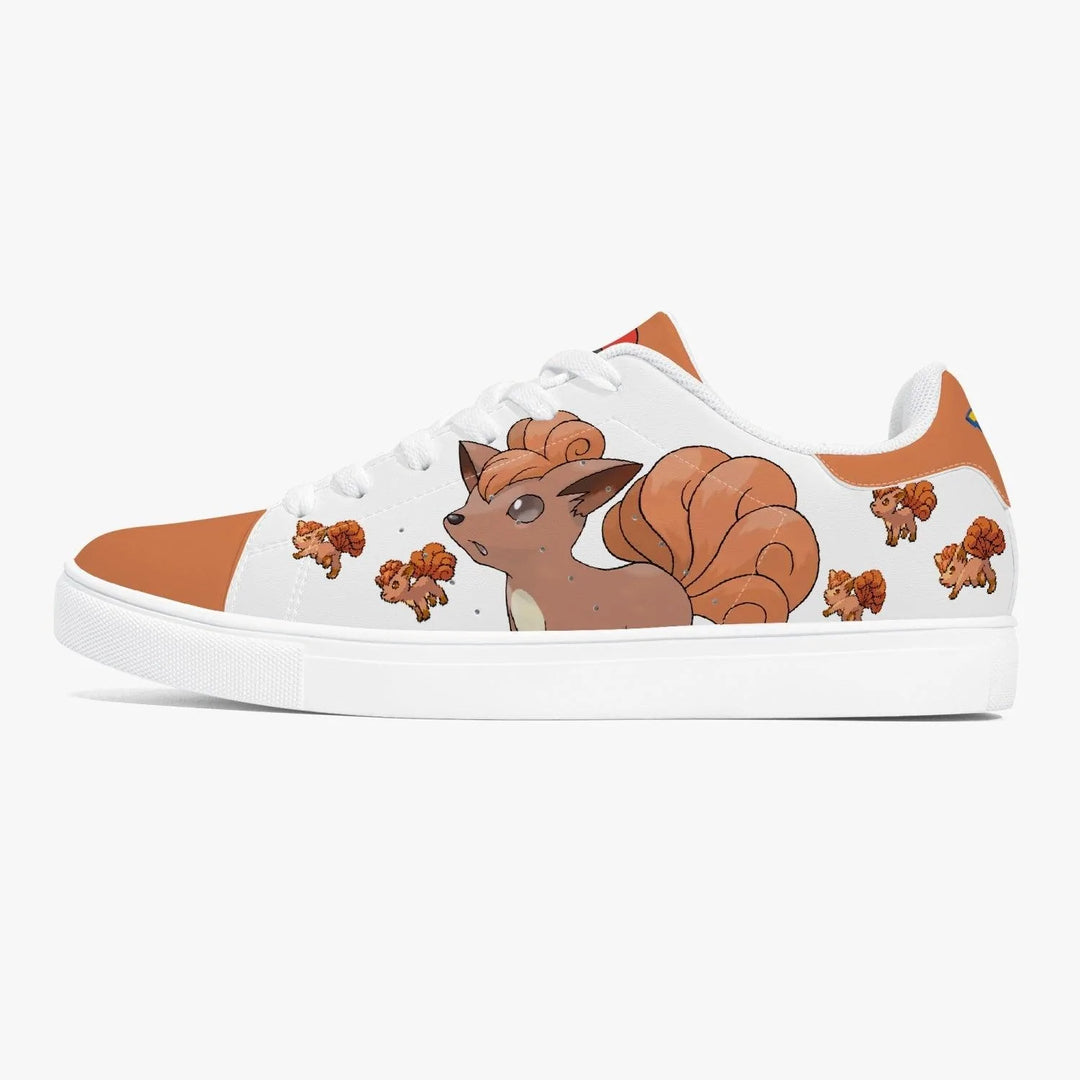 Pokemon Vulpix & Ninetails Skate Anime Shoes _ Pokemon _ Ayuko