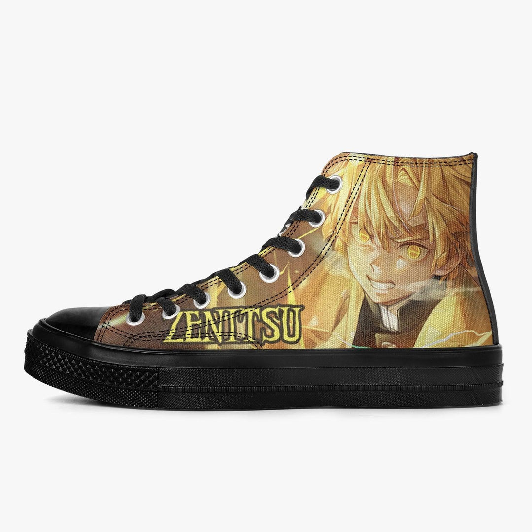 Demon Slayer Zenitsu A-Star High Anime Shoes _ Demon Slayer _ Ayuko